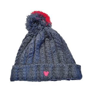 Disney knit winter pom pom hat